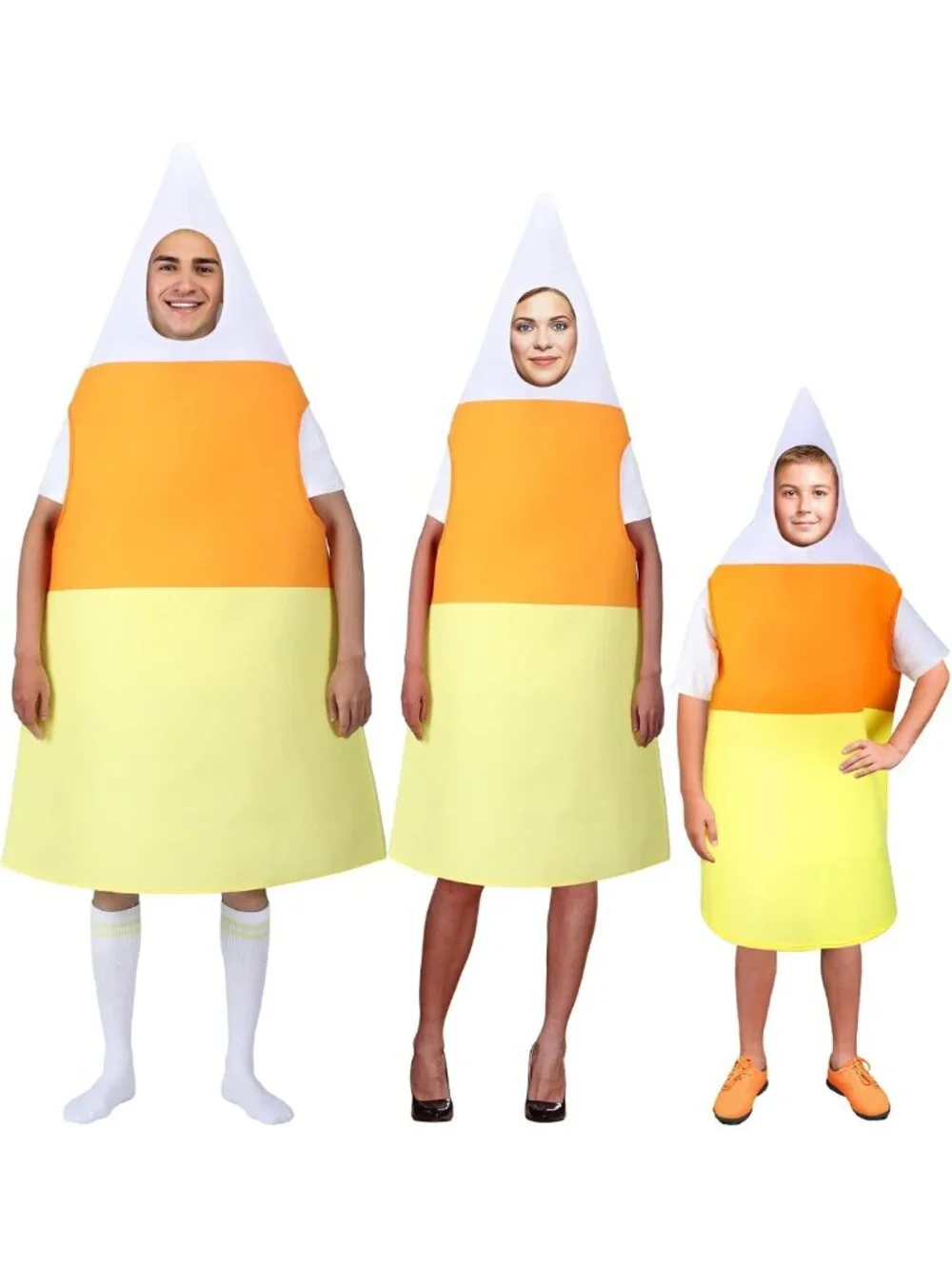 Fun Halloween Candy Corn Costume Cosplay Outfit for Parties & Events
